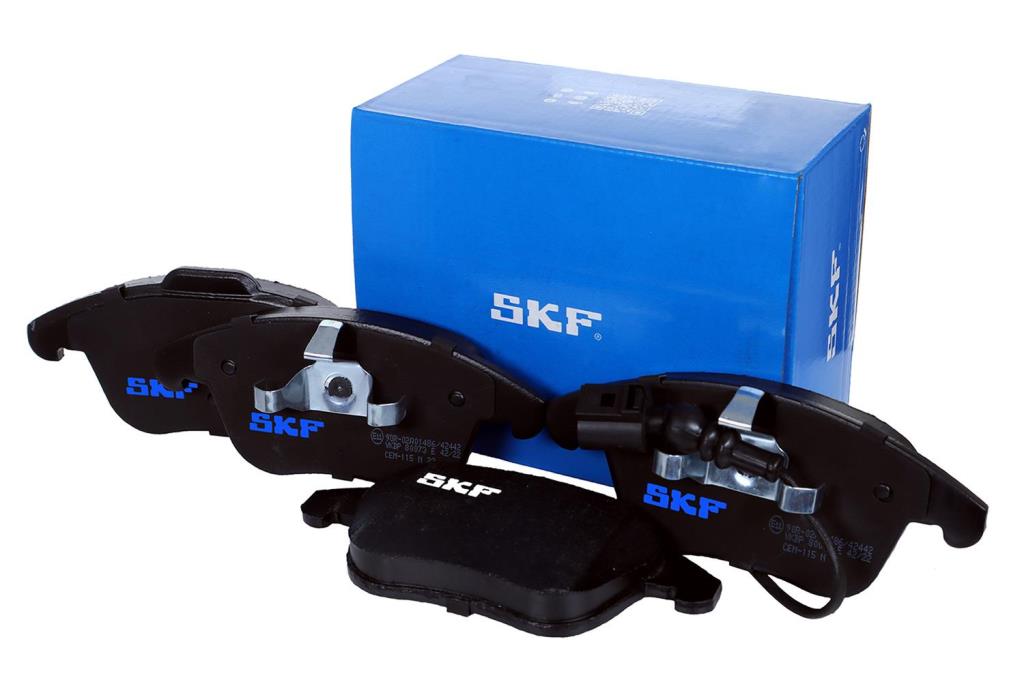 Jeu de 4 plaquettes de frein SKF ref. VKBP 80073 E